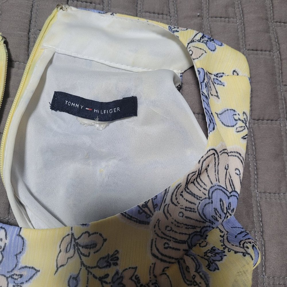 Tommy Hilfiger summer yellow dress size S - Picture 8 of 16